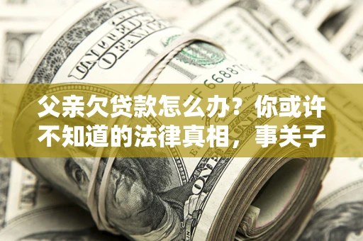北京父亲欠贷款怎么办？你或许不知道的法律真相，事关子女未来