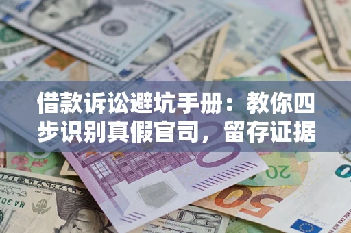 北京借款诉讼避坑手册：教你四步识别真假官司，留存证据不踩雷