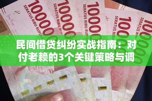 北京民间借贷纠纷实战指南：对付老赖的3个关键策略与调解盲区解析