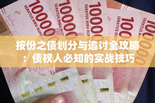 北京按份之债划分与追讨全攻略：债权人必知的实战技巧